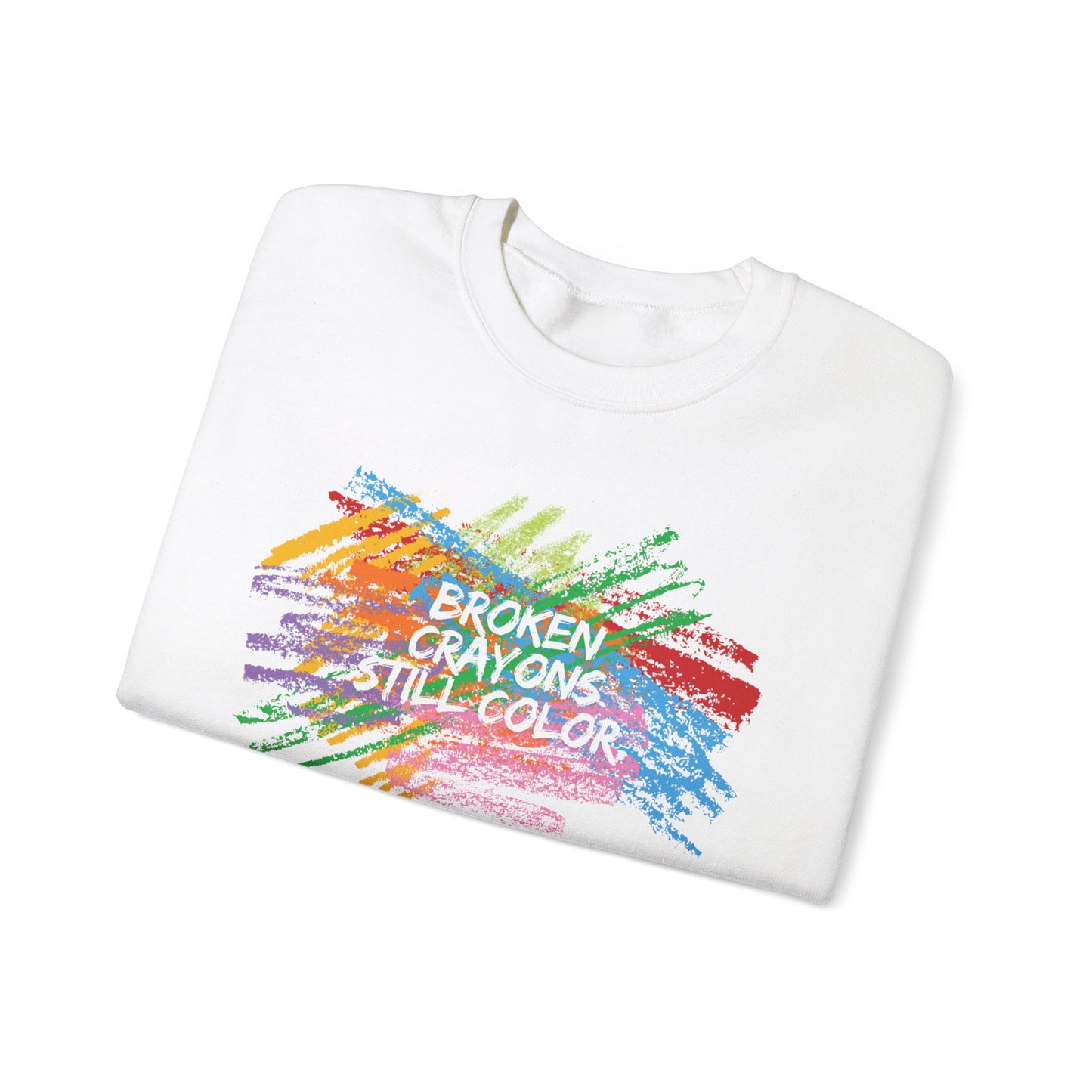 Broken Crayons Crew Sweatshirt