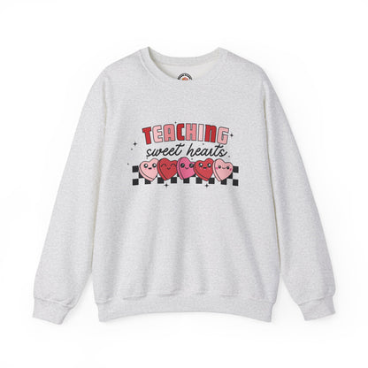 Teaching Sweet Hearts Crew Sweatshirt