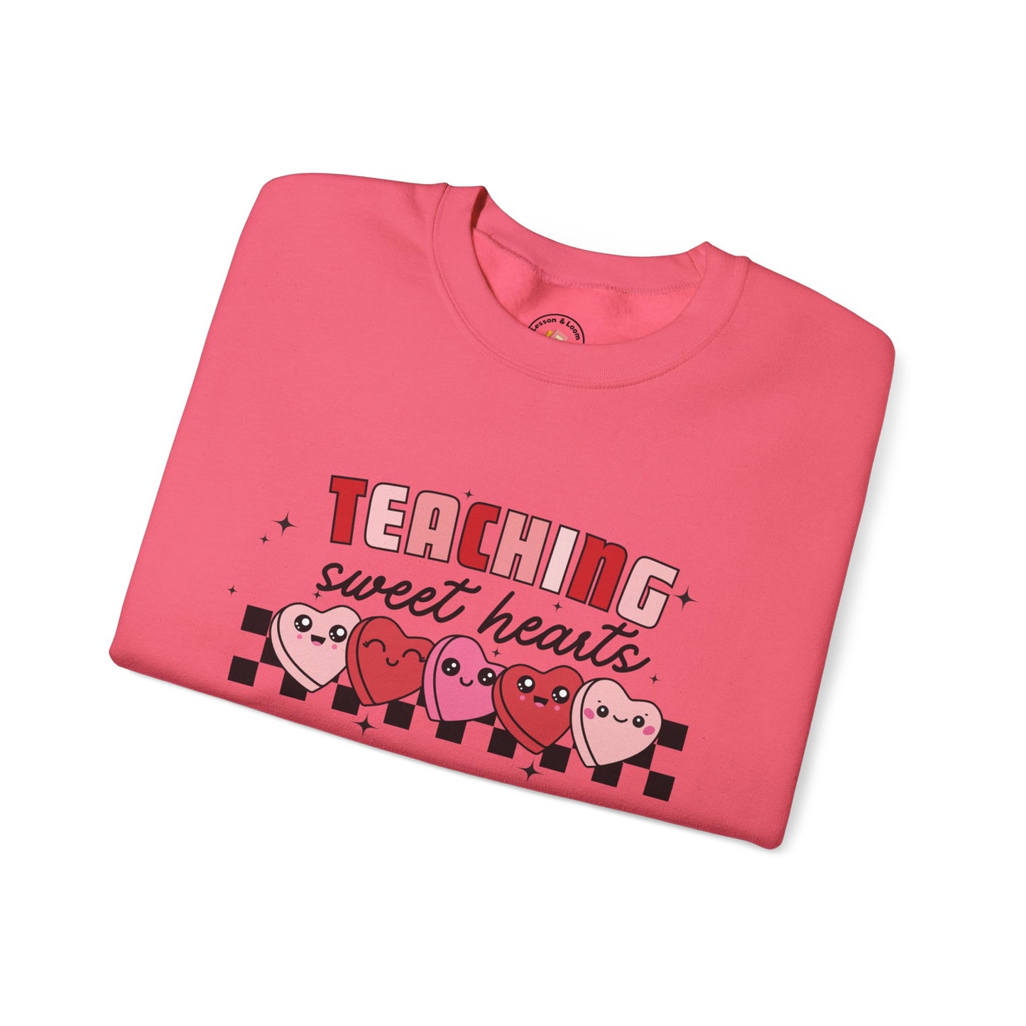 Teaching Sweet Hearts Crew Sweatshirt