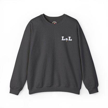 L & L Embroidered Crew Sweatshirt