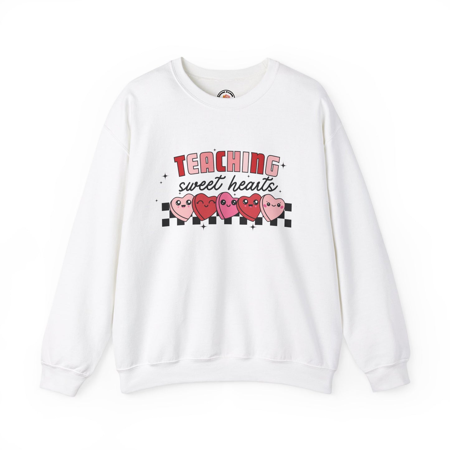 Teaching Sweet Hearts Crew Sweatshirt