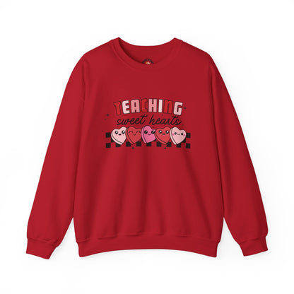 Teaching Sweet Hearts Crew Sweatshirt