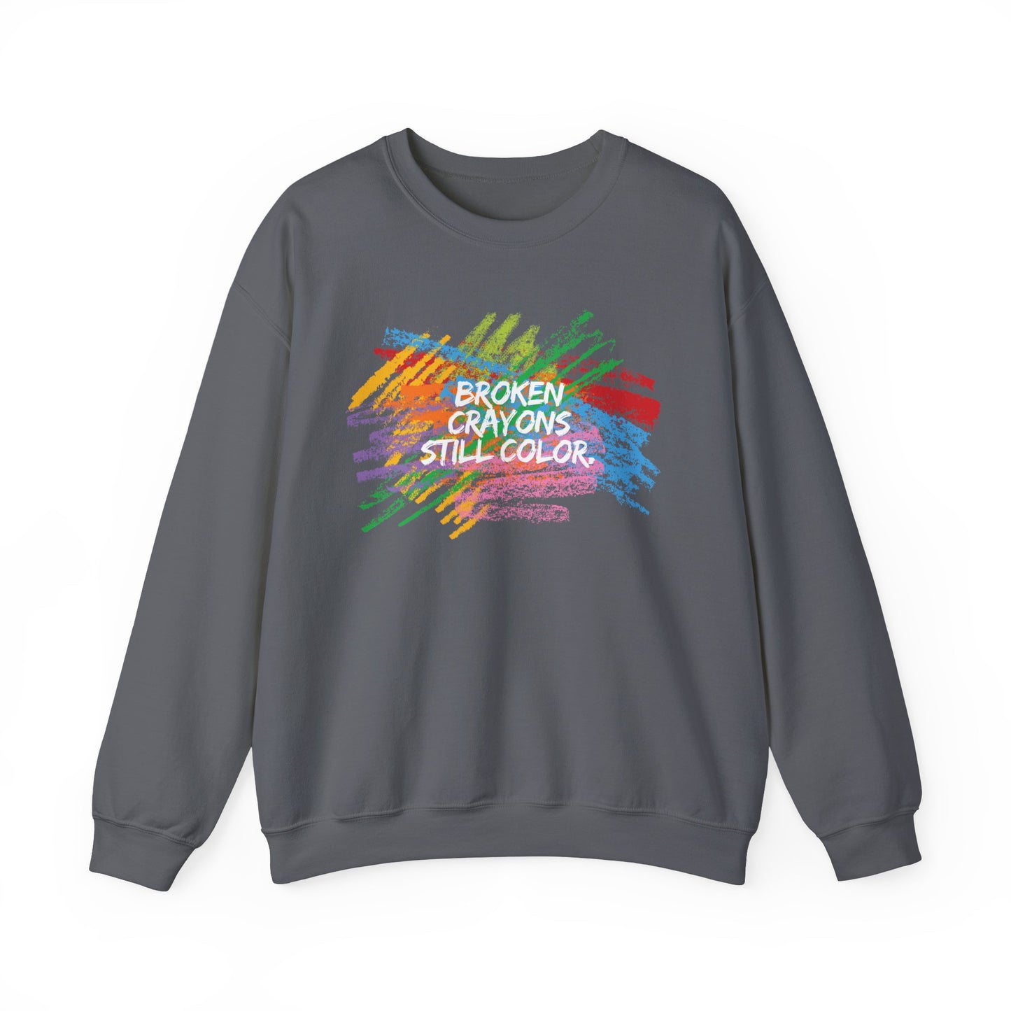 Broken Crayons Crew Sweatshirt