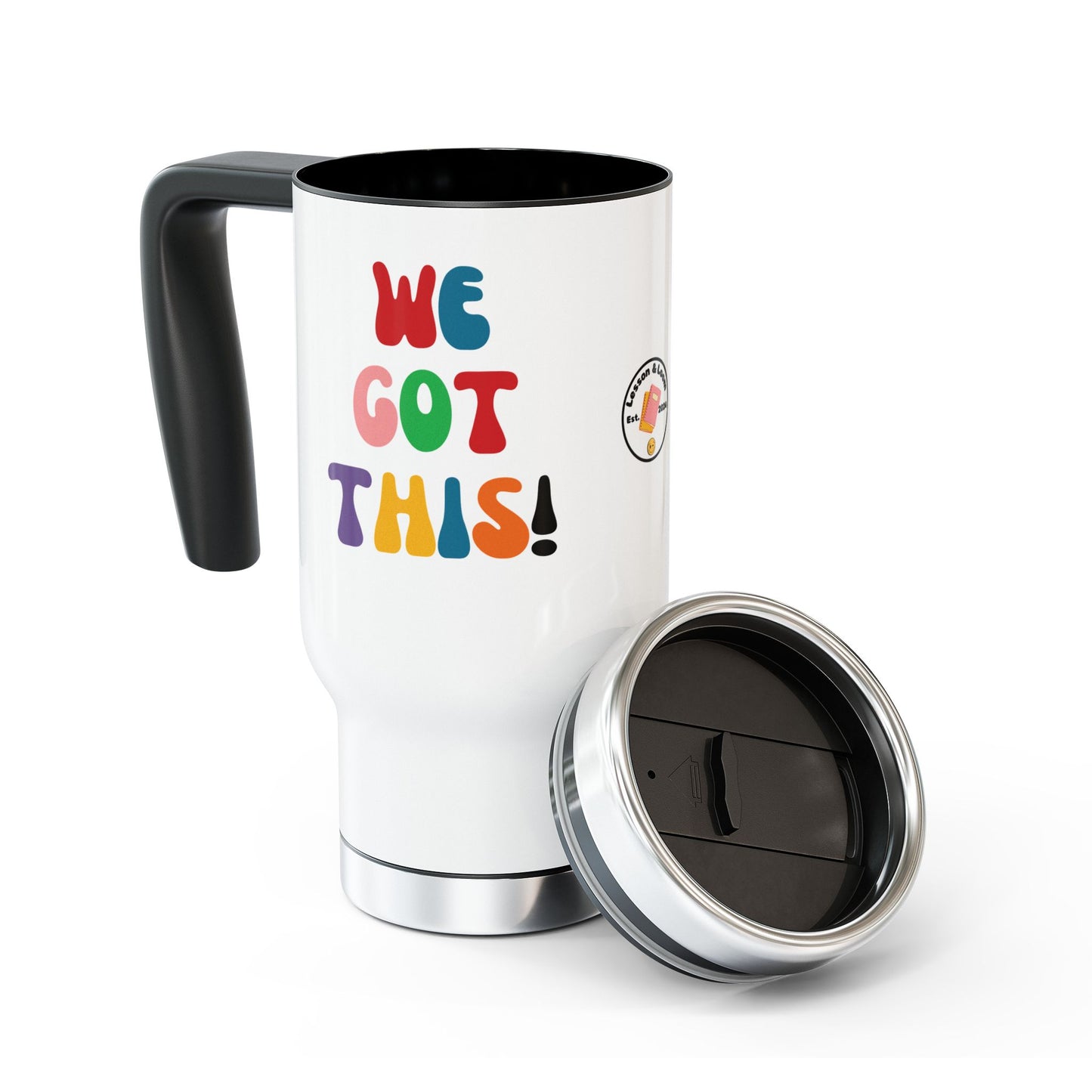 We Got This! Stainless Steel Mug, 14oz