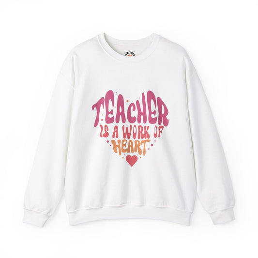 A Work Of Heart Crew Sweatshirt